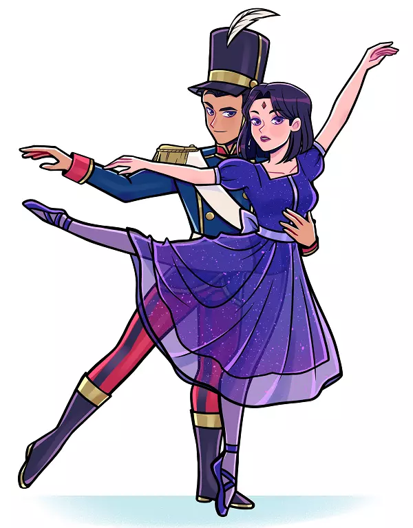 Characters dancing